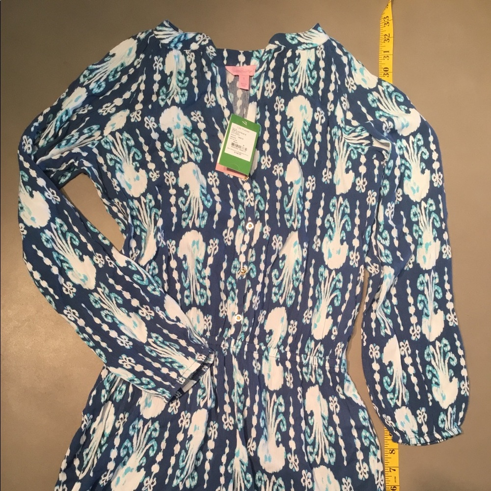 Lilly Pulitzer jellyfish romper size small